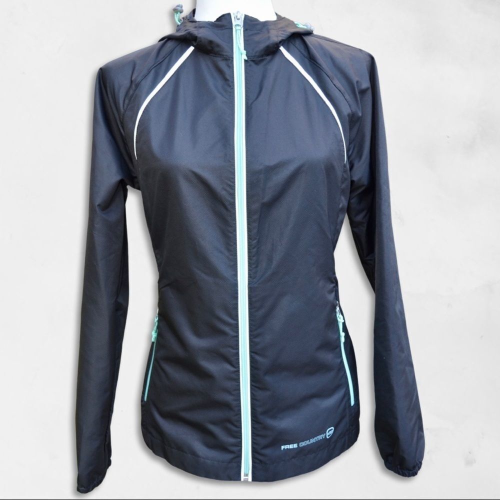 Free Country Hooded Packable Jacket - Picture 2 of 8